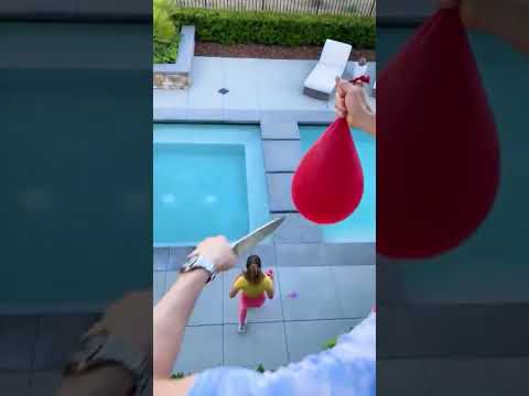 مقلب البالون 