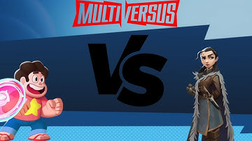 Steven Universe VS Arya Stark - Multiversus Gameplay