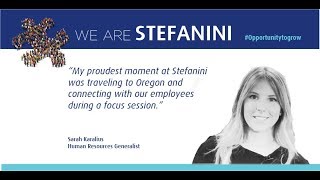 We Are Stefanini - Sarah