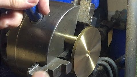 Mount thin discs with chuck offsets