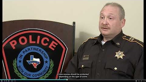 Crime Scene Documentation Videos 1 & 2