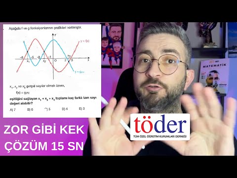 ZOR GÖRÜNÜMLÜ KEK SORU/ 2024 TÖDER 1 TG/FONKSİYON