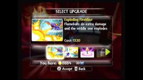 Skylanders Giants Part 157: Series 2 Spyro Sheep Burner Spyro Upgrade Path
