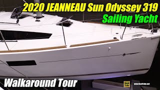 2019 Jeanneau Sun Odyssey 319 Sailing Yacht - Deck Interior Walkaround - 2019 Boot Dusseldorf