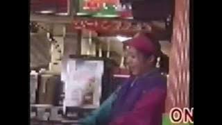 Japanese girl hide use Remote Egg in mc donald