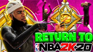 I RETURNED TO THE NBA 2K20 COMP STAGE AS A LEGEND AND I COULDN'T BE STOPPED ON THIS DEMIGOD BUILD!