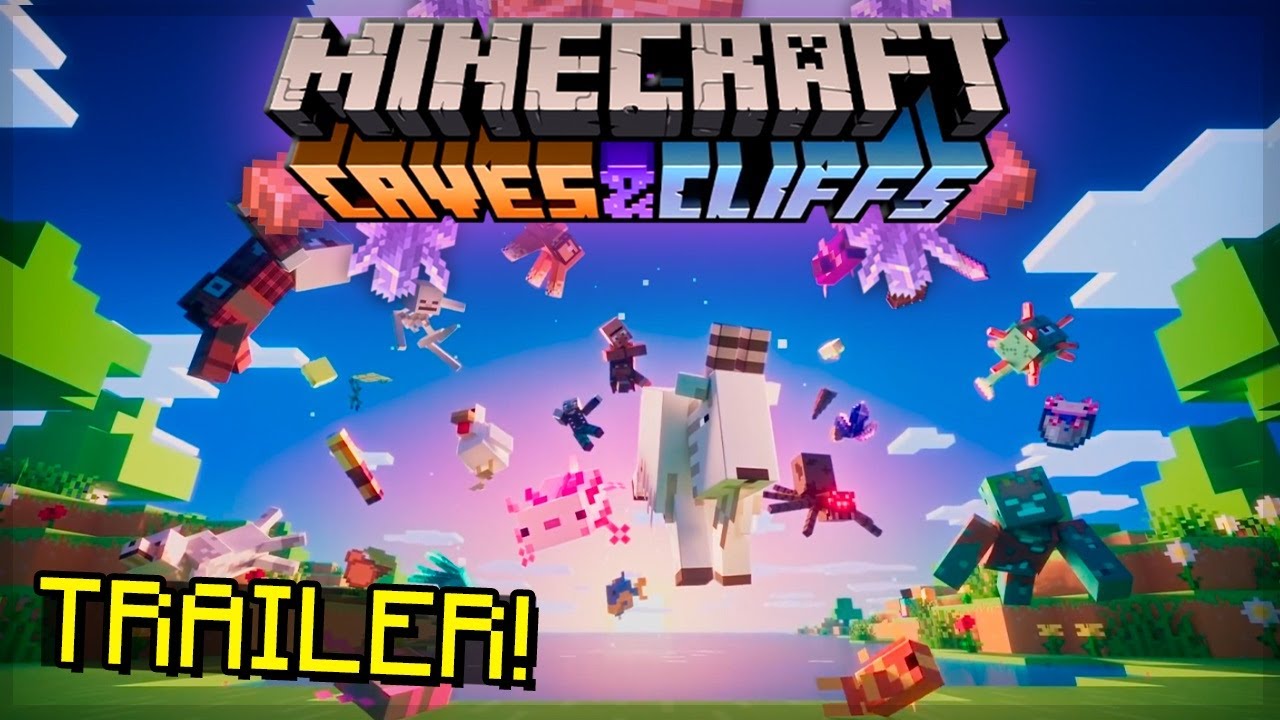 ️ NOVO TRAILER OFICIAL da ATUALIZAÇÃO do MINECRAFT 1.17 - YouTube