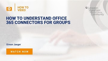 How To Understand Office 365 Connectors for Groups