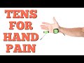 How to Use a TENS Unit With Hand Pain. Correct Pad Placement