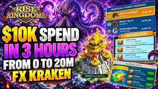 $10K Spend in 3h: From 0 to 20mil Live-View 😱 - FX Kraken