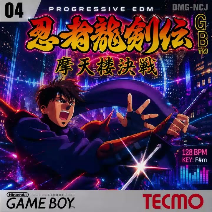 ⚔️ 忍者龍剣伝GB 摩天楼決戦 Progressive EDM Remix 02 - YouTube