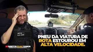 ROTA pneu estourou em alta velocidade! Resimi