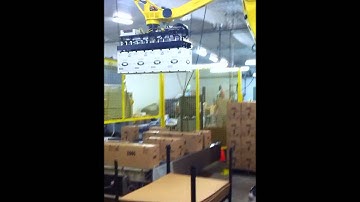 SEVEN LANE PALLETIZER