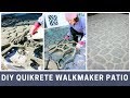 Quikrete Walkmaker Patio DIY Project Tutorial