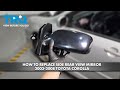 How to Replace Side Rear View Mirror 2003-2008 Toyota Corolla