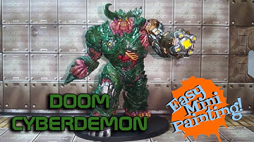 Easy Mini Painting: Cyberdemon (Doom: The Board Game)