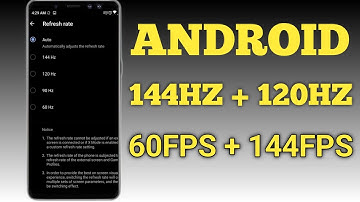 Ontgrendel 120 fps Android + 120 Hz 144 fps zonder root 100% werkend | Max FPS, vertraging opgelo...