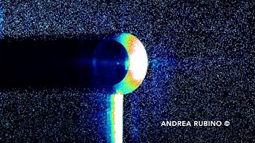 Raw images sequence of the sphere passing through the measuring volume