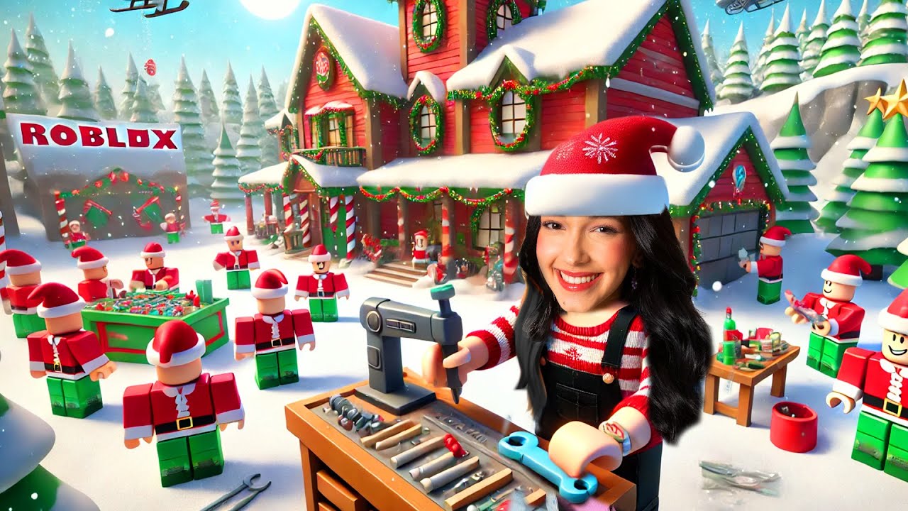 CONSTRUI A FÁBRICA DO PAPAI NOEL | Família Luluca