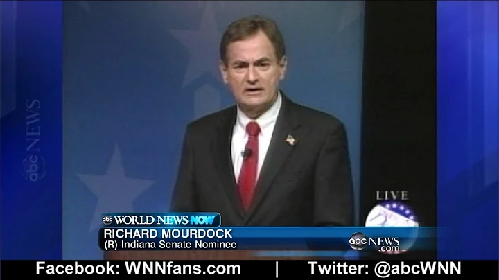 Richard Mourdock: Pregnancy From Rape 'Something G...