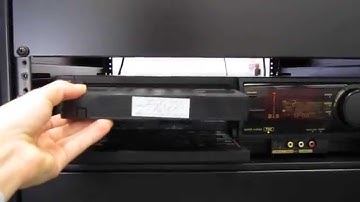 How to load VHS player