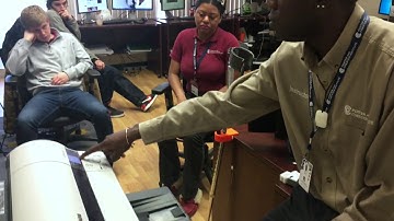 How to change the ink on a Canon iPF610 Plotter