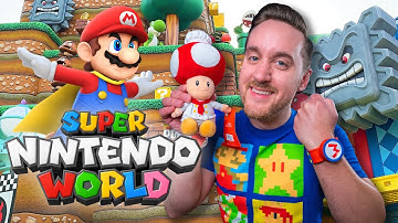 The Ultimate Guide to Super Nintendo World at Universal Studios Hollywood + 5 Things To Know! 🍄