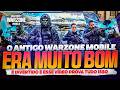 SIM! O WARZONE MOBILE ERA MUITO BOM! E ESSA PARTIDA PROVA ISSO🔥🔥🔥 CALL OF DUTY WARZONE MOBILE