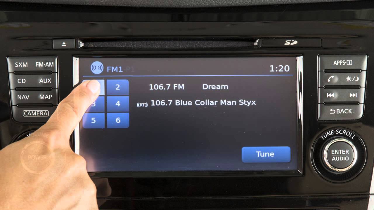 2014 NISSAN Frontier - Audio System with Navigation - YouTube