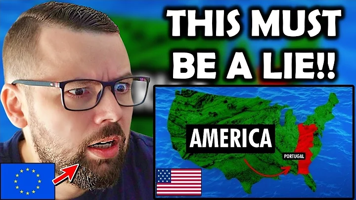 European Reacts: USA States Are Bigger Than European Countries!?