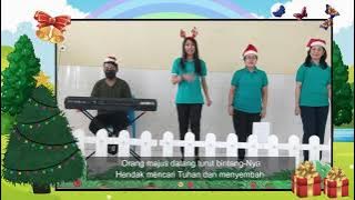 Lagu Natal- orang majus datang (Lirik dan gerakan) untuk anak-anak