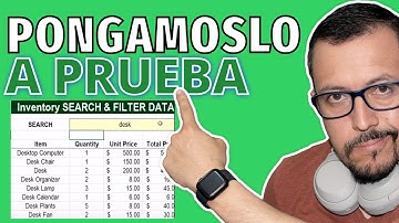 Cómo hacer búsquedas dinámicas en Excel usando la función filtrar: Tutorial completo.