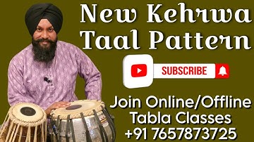 Learn New Pattern in Taal Kehrwa || Ustad Jagmohan Singh Ji - Join Online/Offline Tabla Classes