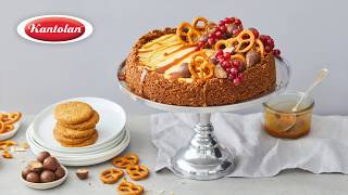 Suolainen Kinuski & Pretzel -Juustokakku Kantolan Resepti