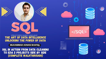 SQL Basics to Advanced |Complete Data Cleaning & EDA Projects in MySQL |Full Course by Adnan Shafiq
