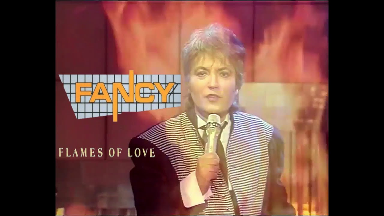 Fancy - Flames Of Love (Radio Version) 1988 - Tv - 15.06.1988 /Hitparade /Edit