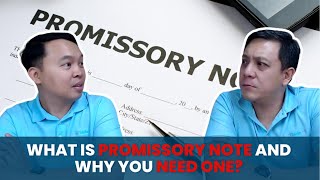 What is a promissory note and why do you need one?