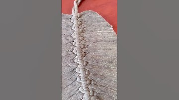 Recupera tus hojas de macramé en mal estado. #hechoamano #macrame #diycrafts #diy #tutorialmacrame