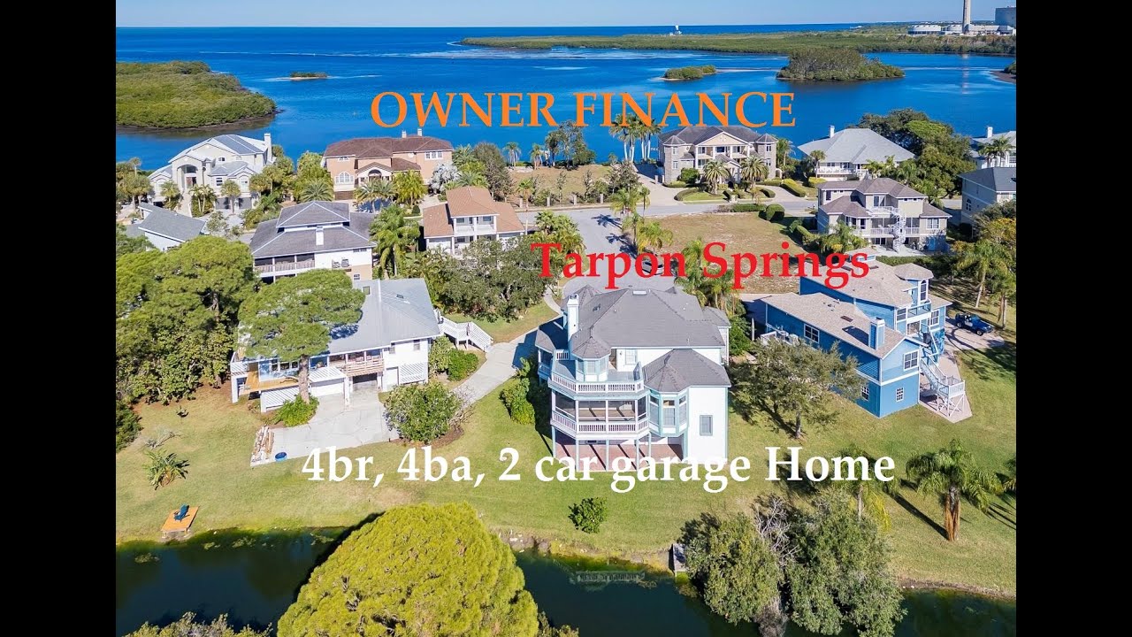 Tarpon Springs 4br, 4ba Owner Finance Home YouTube