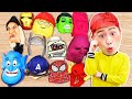 강이와 슈퍼히어로 변신 가면놀이해요! Superhero Toy play 럭키강이 LuckyKangi