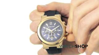 michael kors dylan chronograph watch