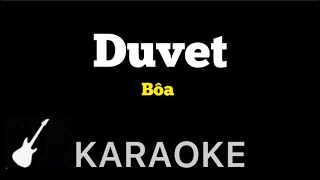 Bôa - Duvet | Karaoke Guitar Instrumental Resimi