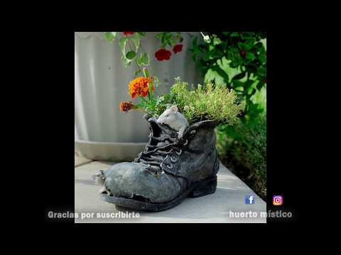 Video: ¿Puedes cultivar plantas en zapatos o botas? Usar zapatos como contenedores de plantas