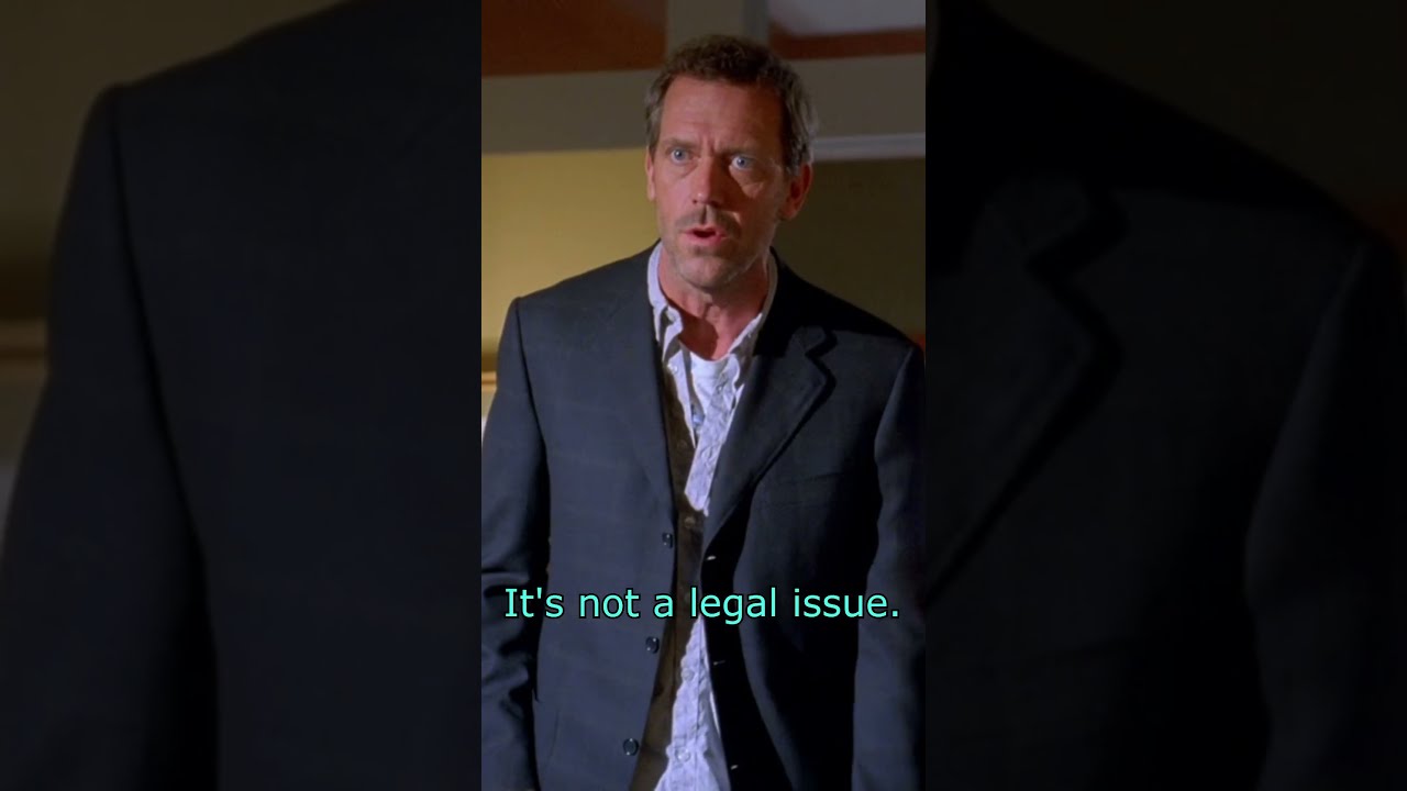 House Being Intentionally Dense Shorts Housemd