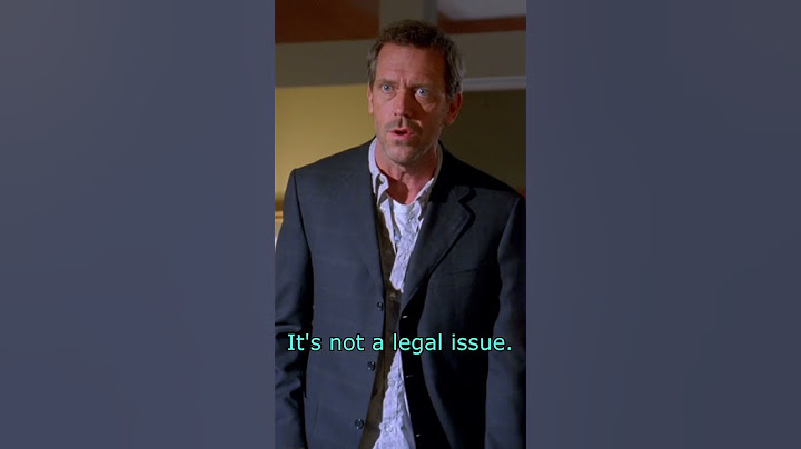House being intentionally dense | #shorts #house #housemd