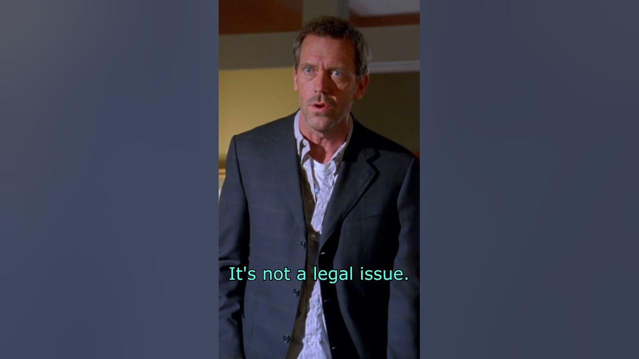 House being intentionally dense shorts house housemd YouTube