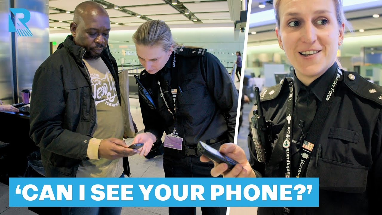 Text Message On Phone Doesn't Match His Story | Heathrow: Britain's Busiest Airport | Double Episode