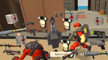 StrikeFortressBox Android Game BattleRoyalePvP || Pro VS Hacker || Best Online Amazing Games