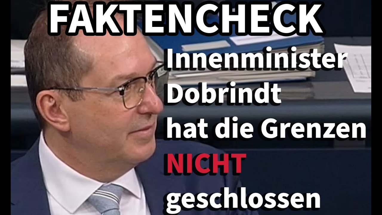 Gottfried Curio antwortet Innenminister Dobrindt: Wählertäuschung an der Grenze