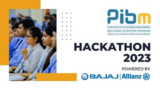 Hackathon 2023 is here - powered by Bajaj Allianz | PIBM Pune